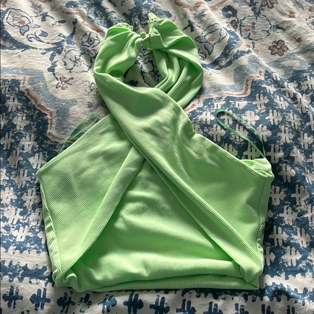 Superdown amelie wrap top